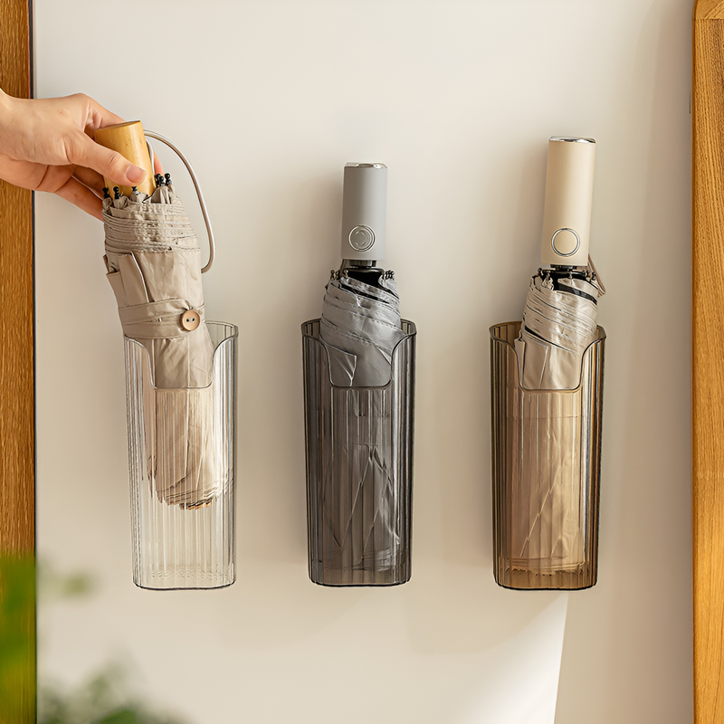 壁掛式雨傘收納架