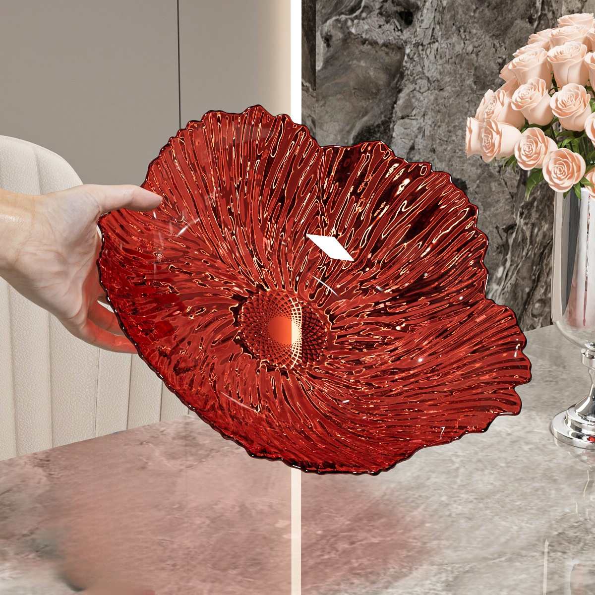 Classic Metal Footed Fruit Stand