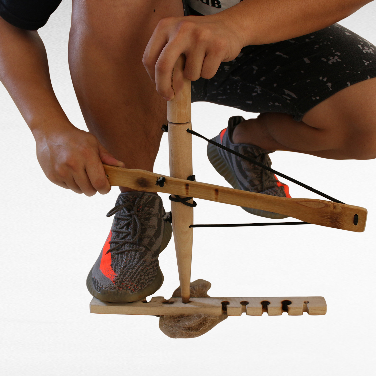 Primitive Fire Starter Kit - Camping Emergency Gear