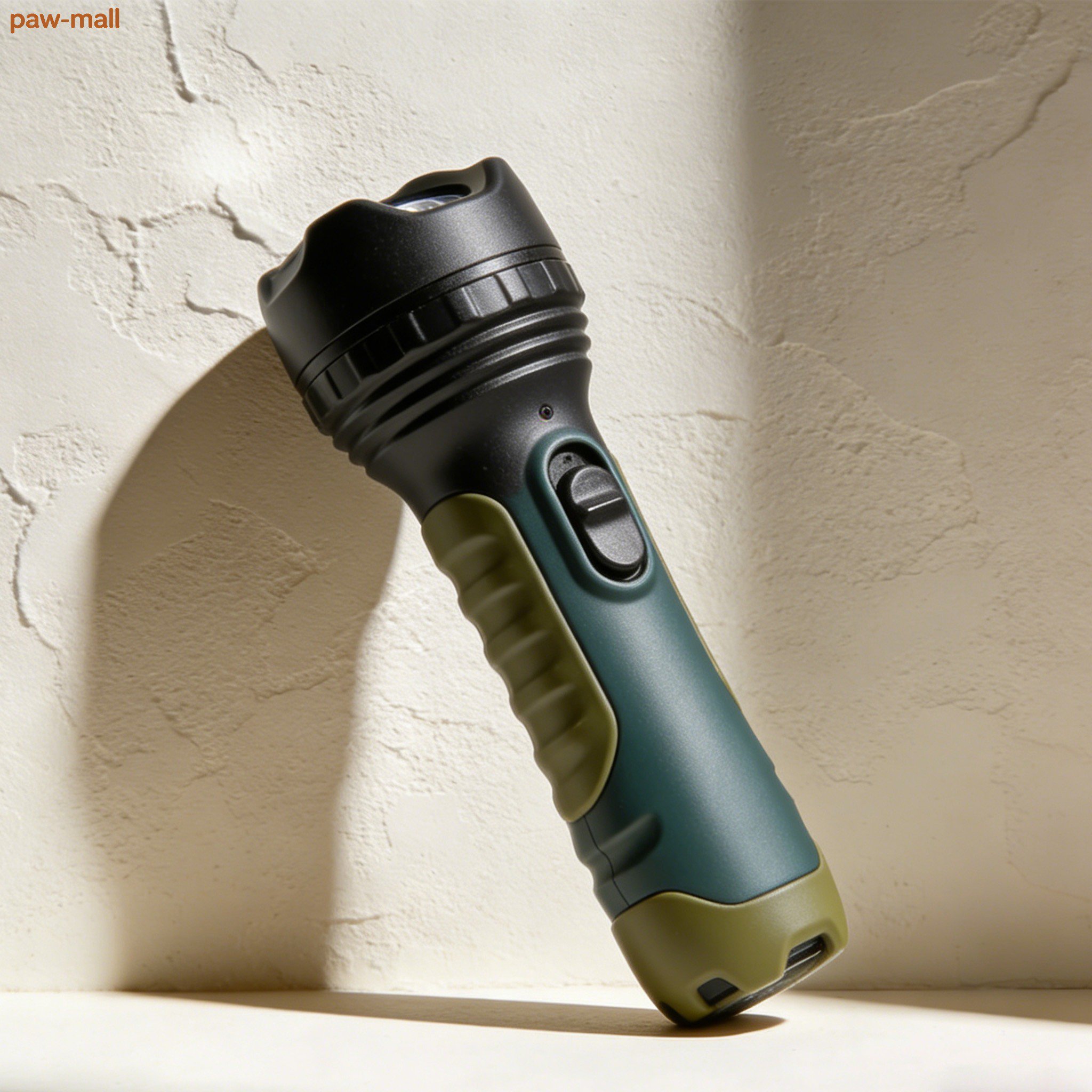 Bright LED flashlight for outdoor use