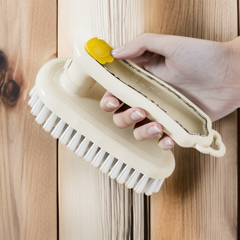 가정용 회전식 액화 소프트 퍼 브러쉬 투인원 청소 브러쉬 암호화 오염 제거 브러쉬 가정용 청소 도구