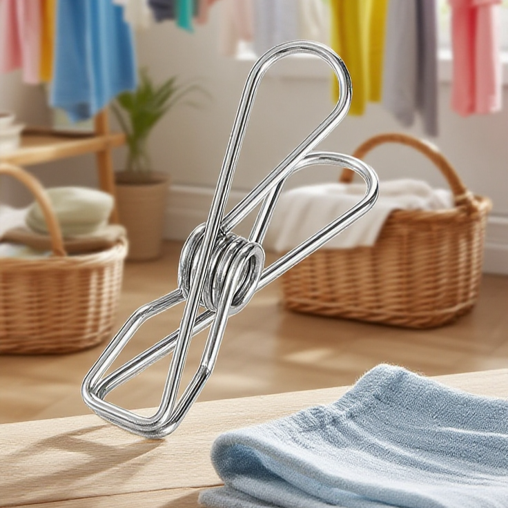 스테인리스 스틸 접이식 옷걸이