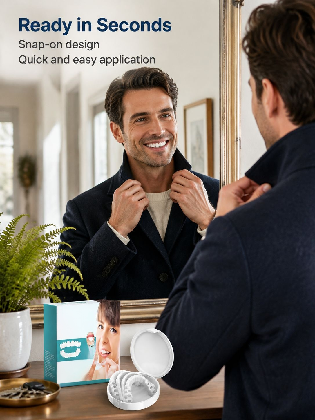 Durable clip dentures for long-lasting use