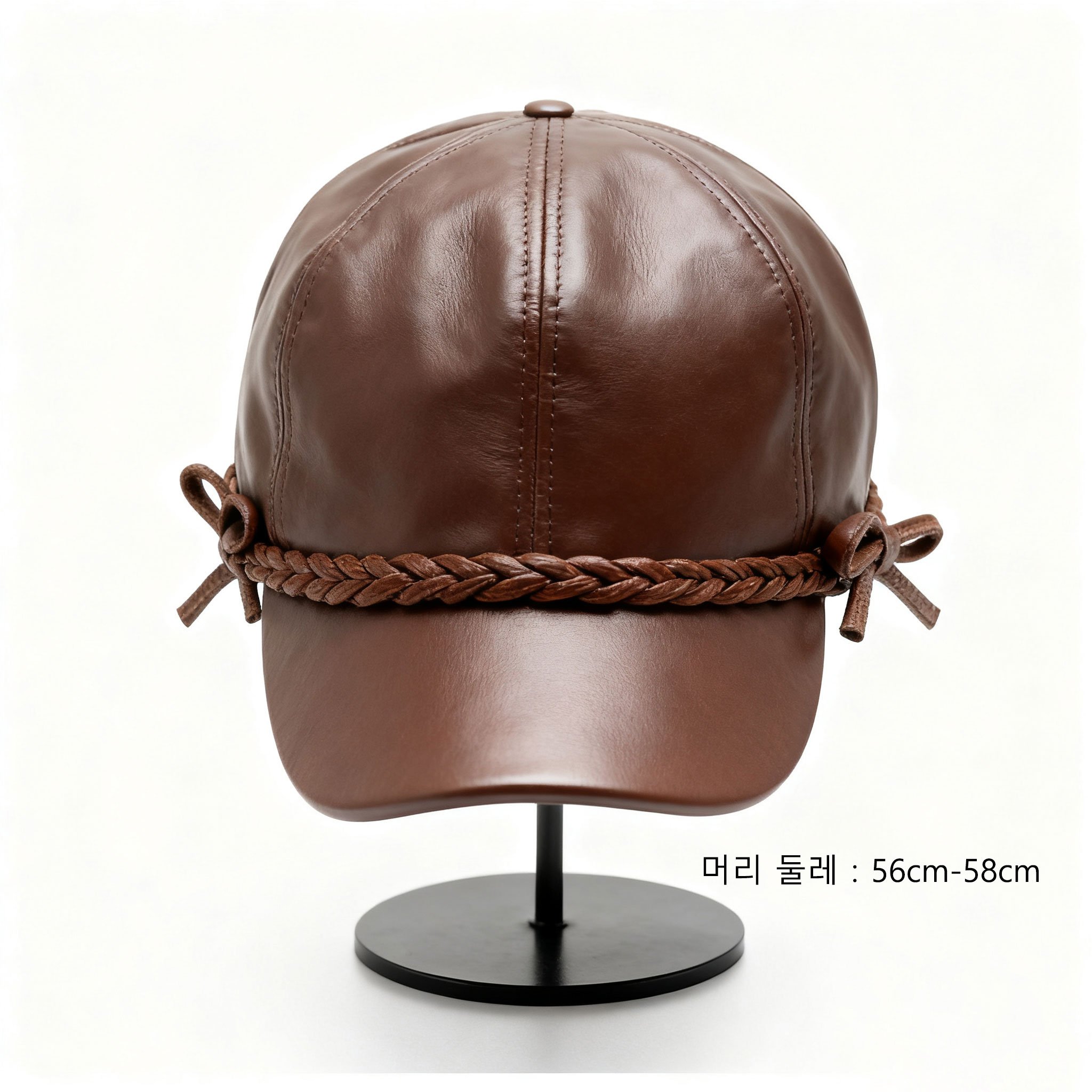 트렌디 레더 버킷햇 스타일링