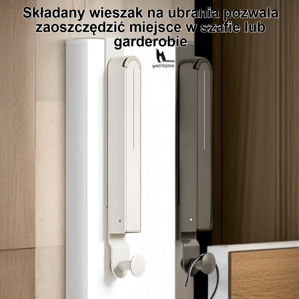Składany wieszak na ubrania