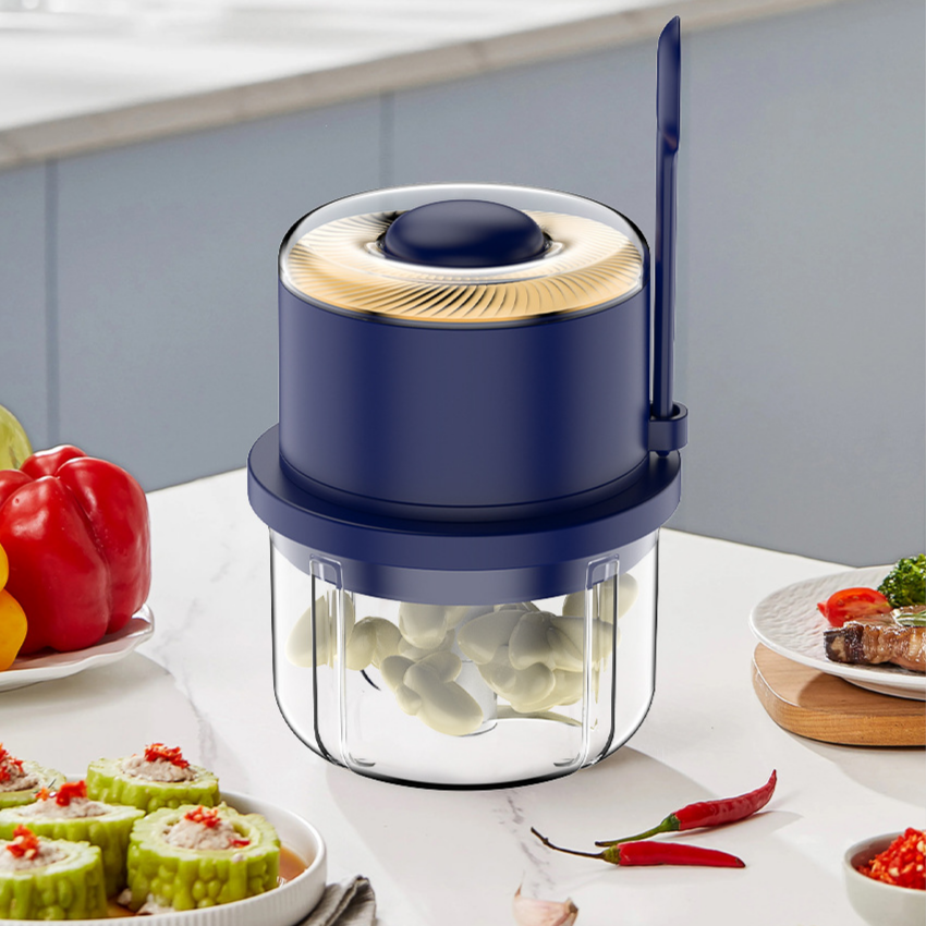 High-End German Electric Garlic Grinder & Peeler