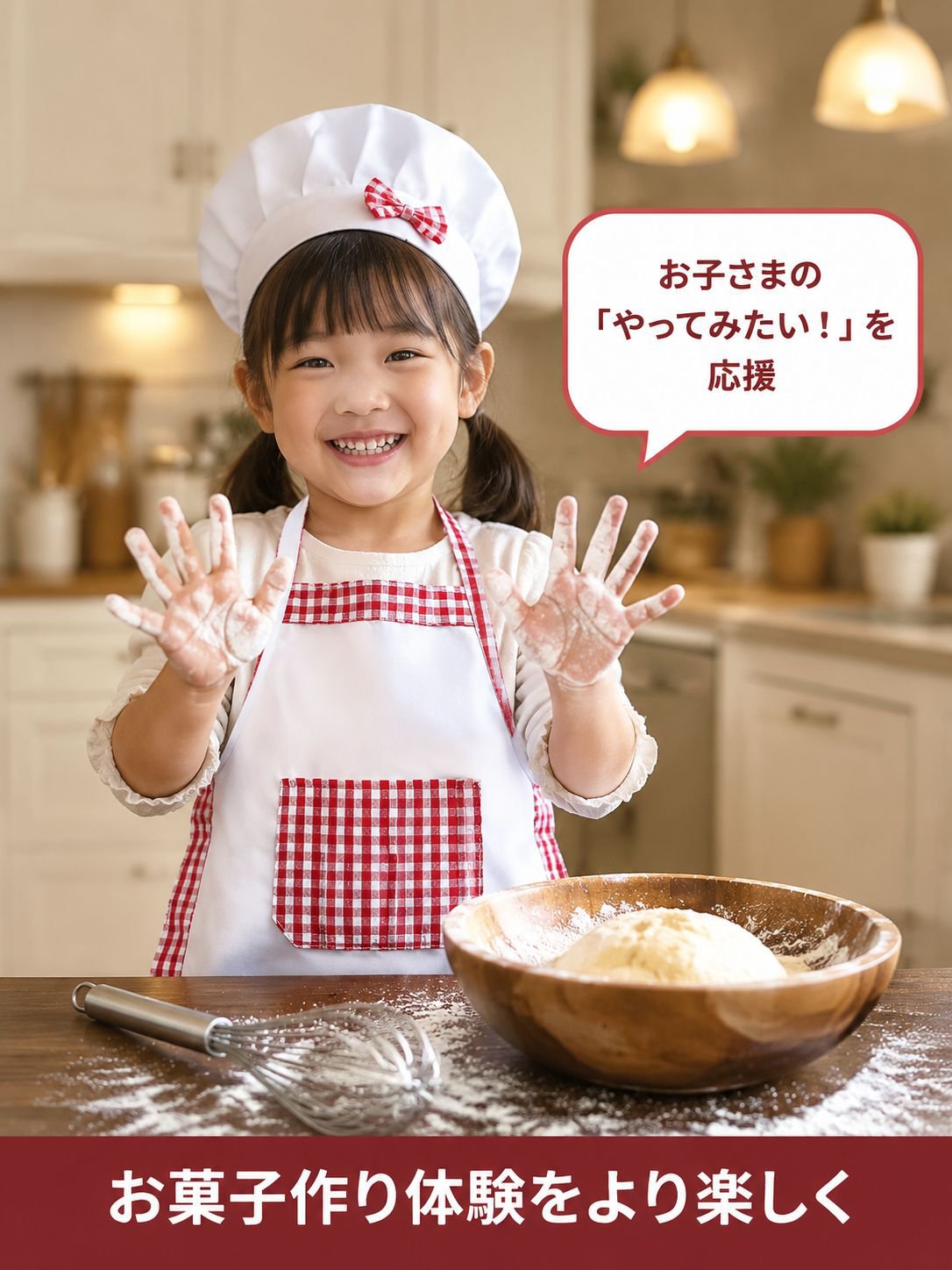 子供用シェフエプロンセット ごっこ遊びコスプレ 幼稚園お菓子作り衣装