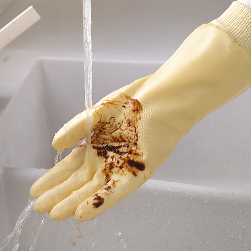 Fleecegefütterte wasserdichte Handschuhe für Haushalt und Küche