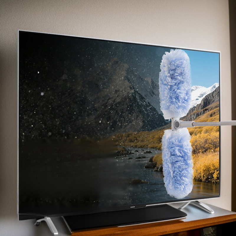 Plumero desechable extensible, herramienta de limpieza de polvo con absorción electrostática