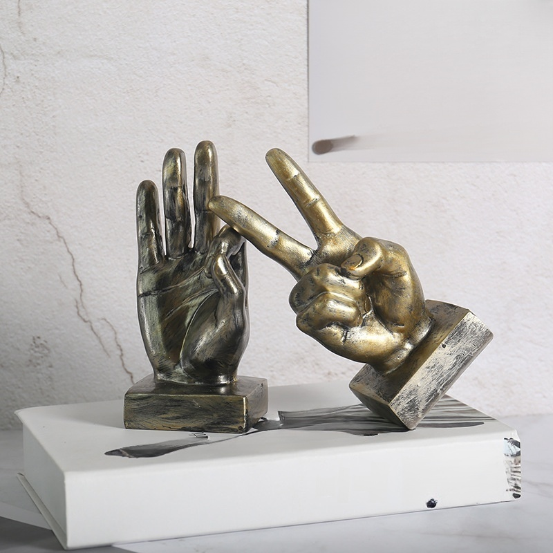 Fingerornamente aus Kunstharz
