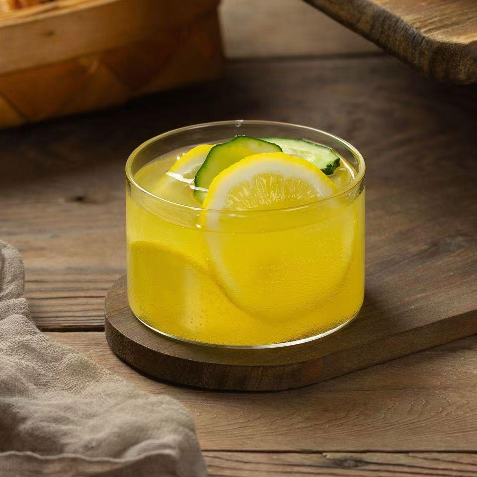 Hitzebeständige runde Glas-Pudding-Schale