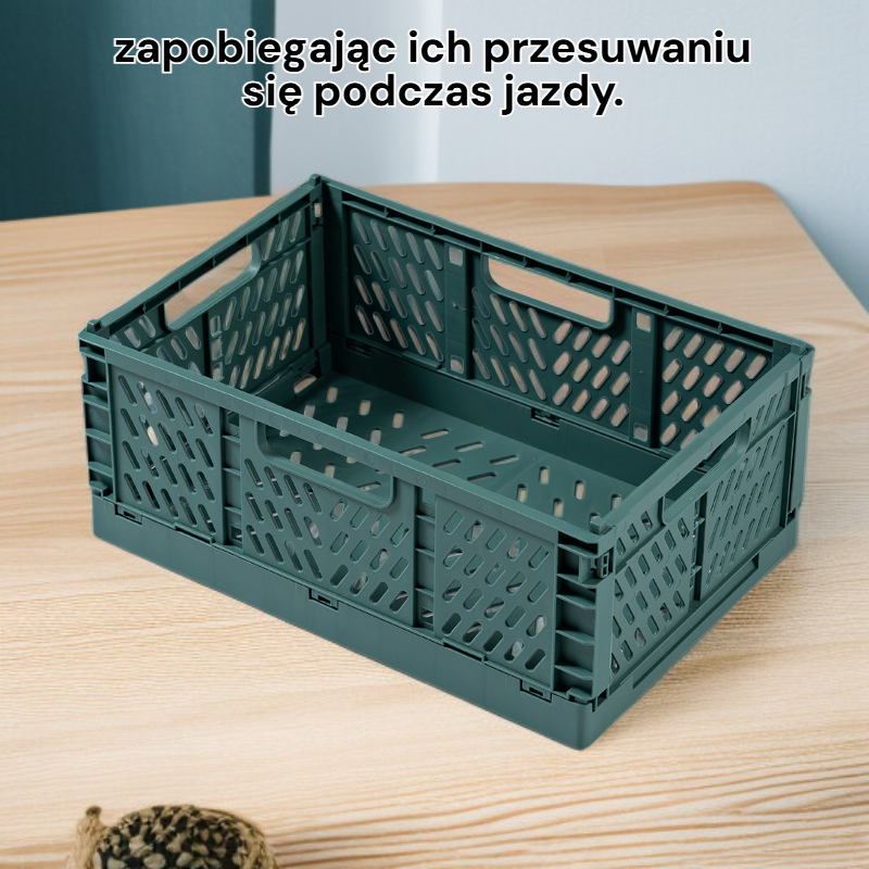 Kosz na przedmioty do samochodu, organizer do bagażnika