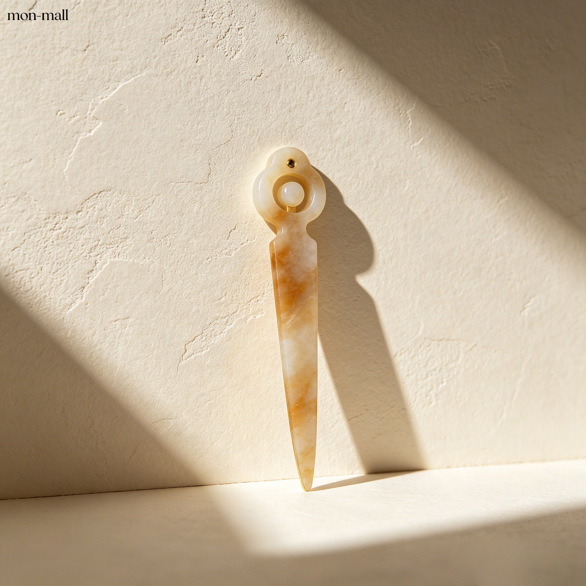 Unique bookmark with geometric patterns for novels