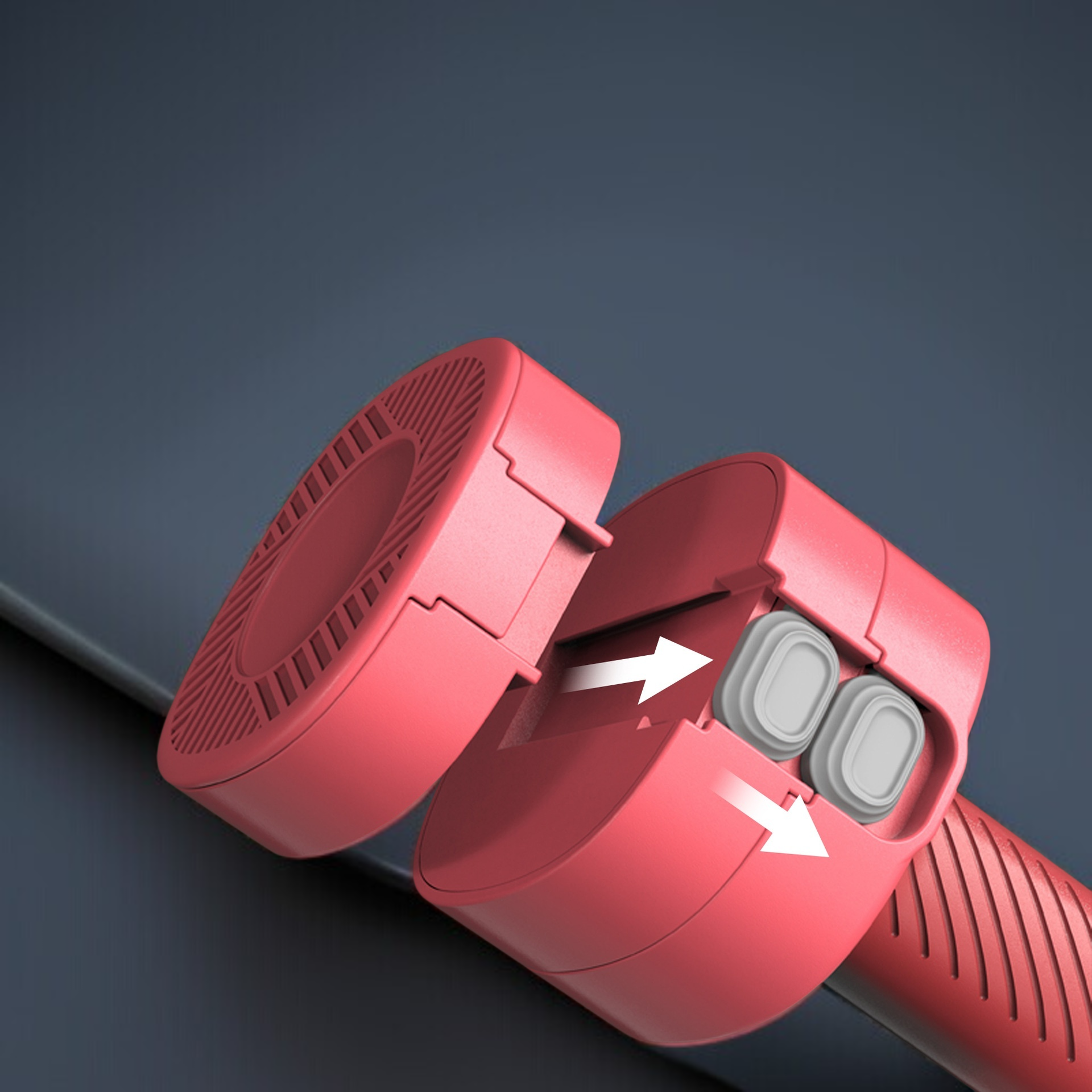 家庭用ダンベル 調節可能な重量の適性の運動装置 クイック・オプション・ラバー・ダンベル フィットネス・ホーム・ダンベル・セット