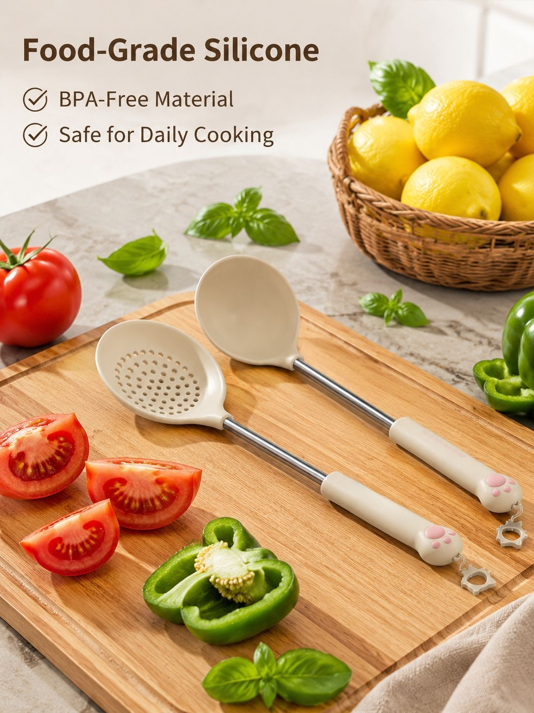Food Grade Silicone Kitchen Utensil Set