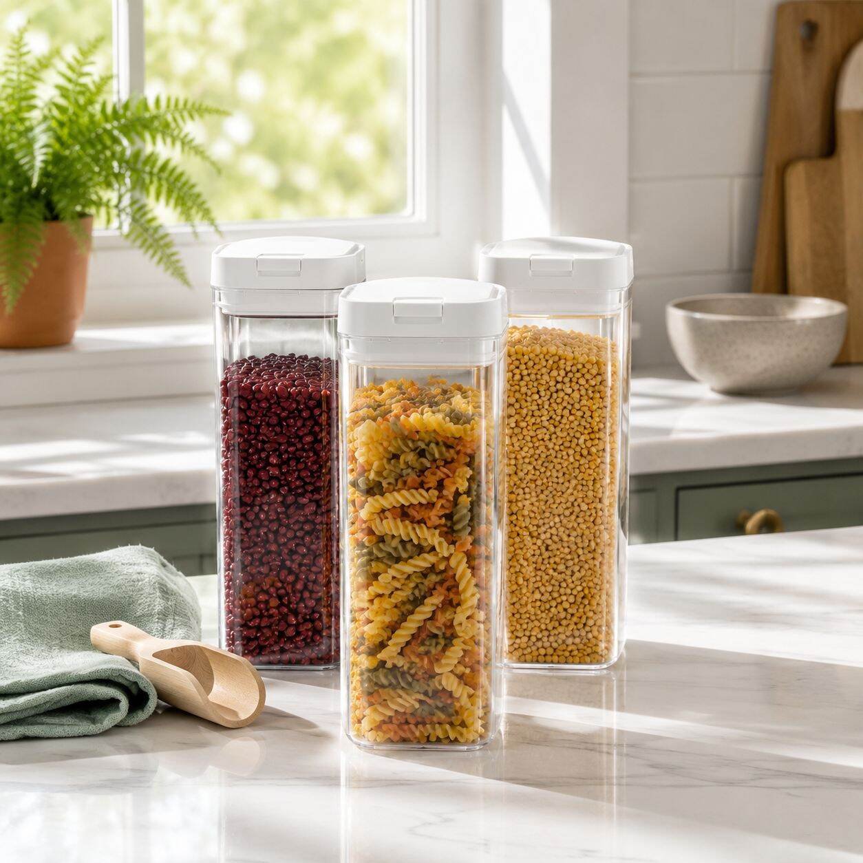 Large Capacity Sealed Grain Tank Whole Grain Moisture-Proof Fresh-Keeping Jar