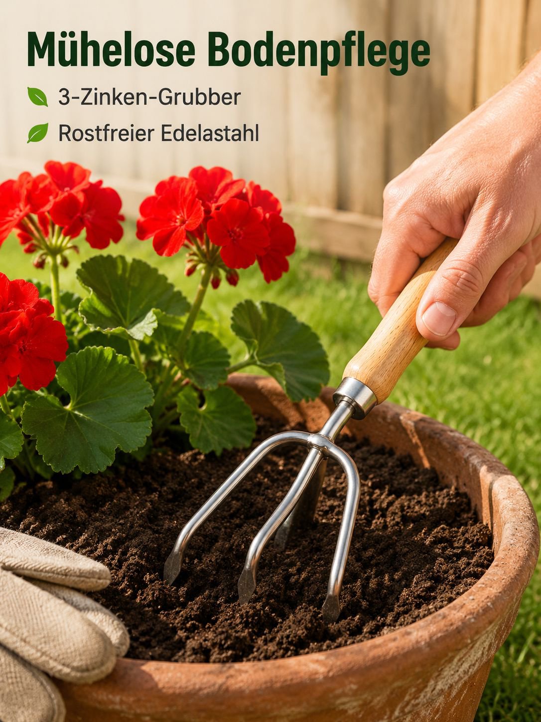 Gartengeräte-Set für den Hausgebrauch