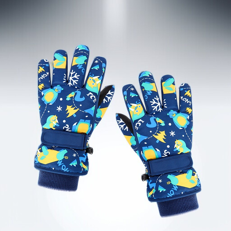 冬季防寒必備卡通棉手套