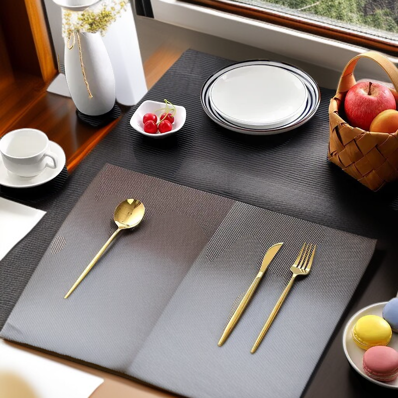 Non-slip Waterproof Nordic Table Mat 4-piece Set
