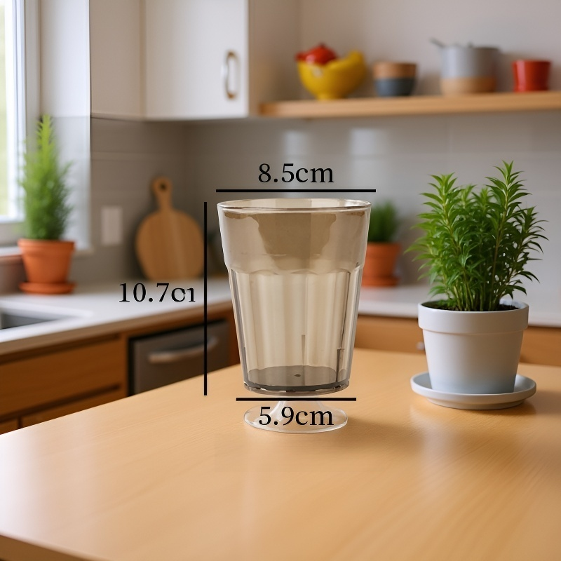 플라스틱 헹굼컵, 투명 음료컵, 튼튼하고 내구성이 뛰어나며 식품 등급입니다.