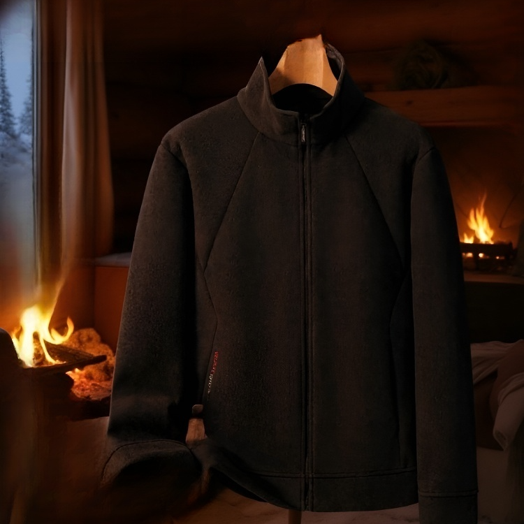 아웃도어 남성 코트 기모 양면 카디건 후드 코트 방한 바람막이 안감 야상 코트