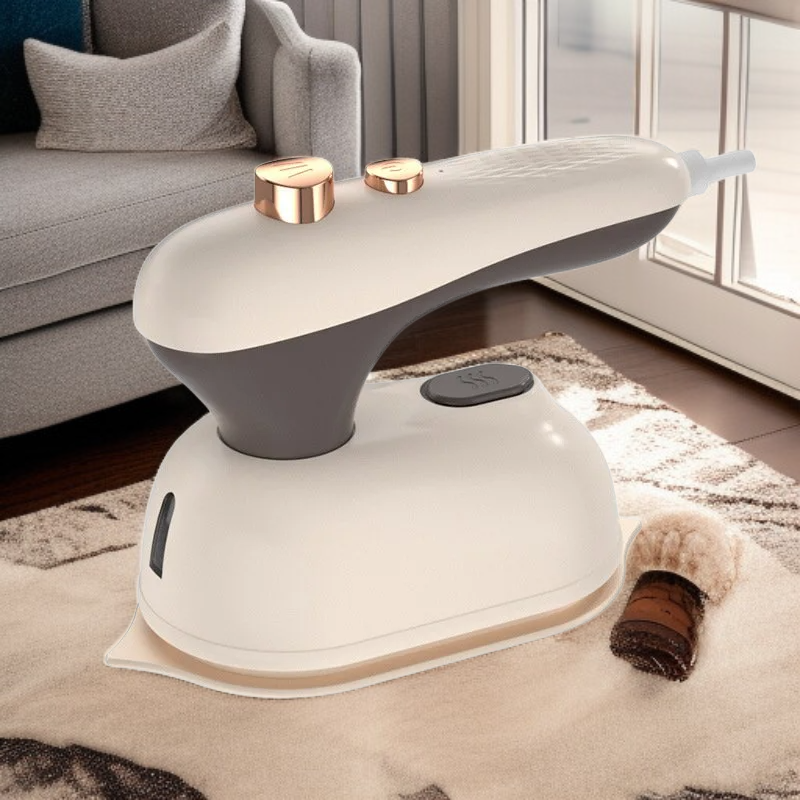 携帯ミニアイロン 乾湿両用家庭用電気アイロン 学生寮対応ハンガースチーマー