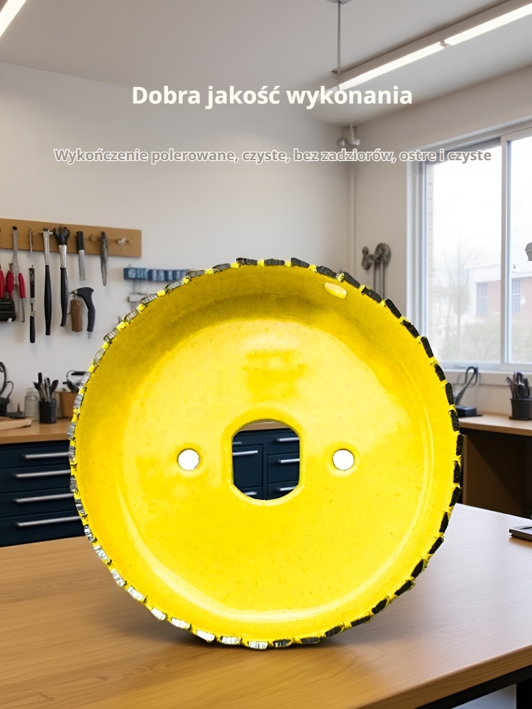 Narzędzie do szybkiego wykrawania otworów w płytach gipsowych