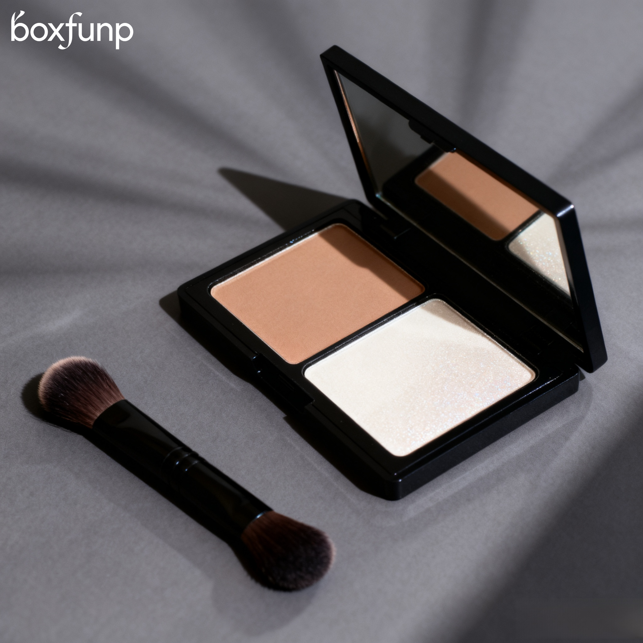 듀얼 컬러 컨투어 및 하이라이트 팔레트