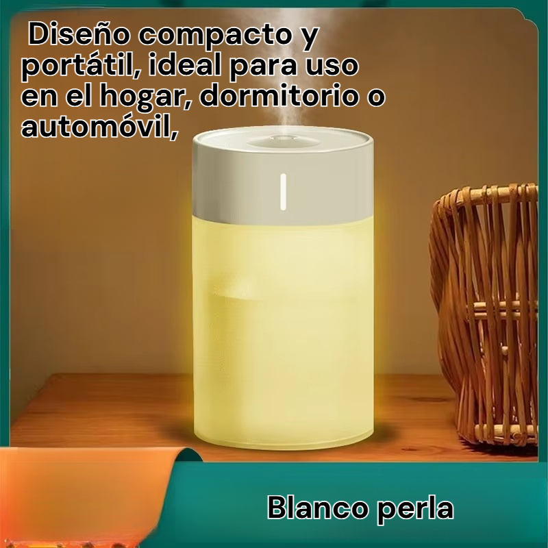 Mini humidificador ultrasónico con aroma, para dormitorio y automóvil