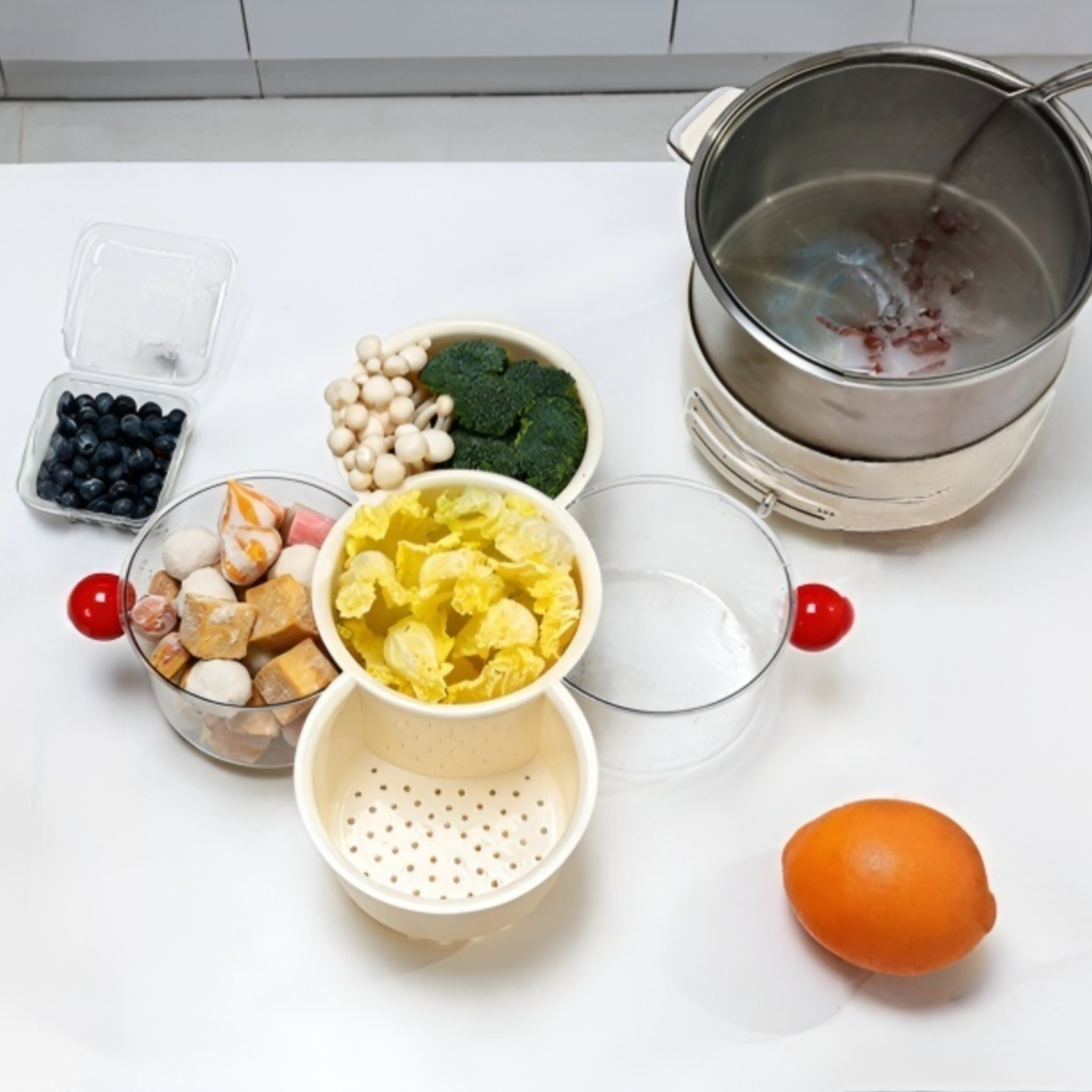 Mehrkapazität drehbares Abtropfgestell