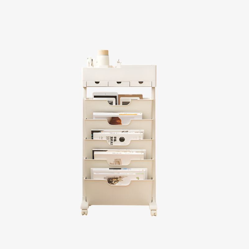 Multi-functional Student Desk Storage Bookshelf Suitable for Middle School Classrooms