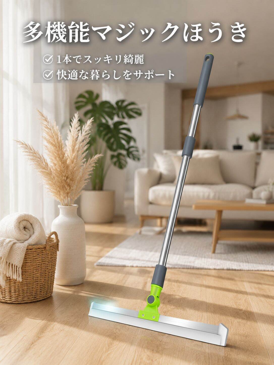 伸縮自在の多機能スマートマジックスイーパー、スマートホームスイーパー