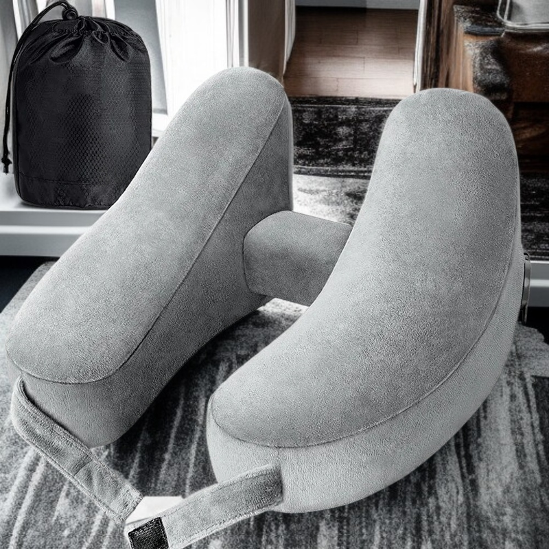 หมอนรองคอรูปตัว H สำหรับเดินทางโดยเครื่องบิน จาก Daiso