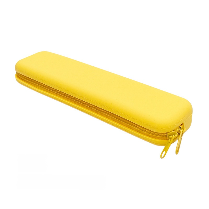 กล่องดินสอซิลิโคนพกพาใส่เครื่องเขียน