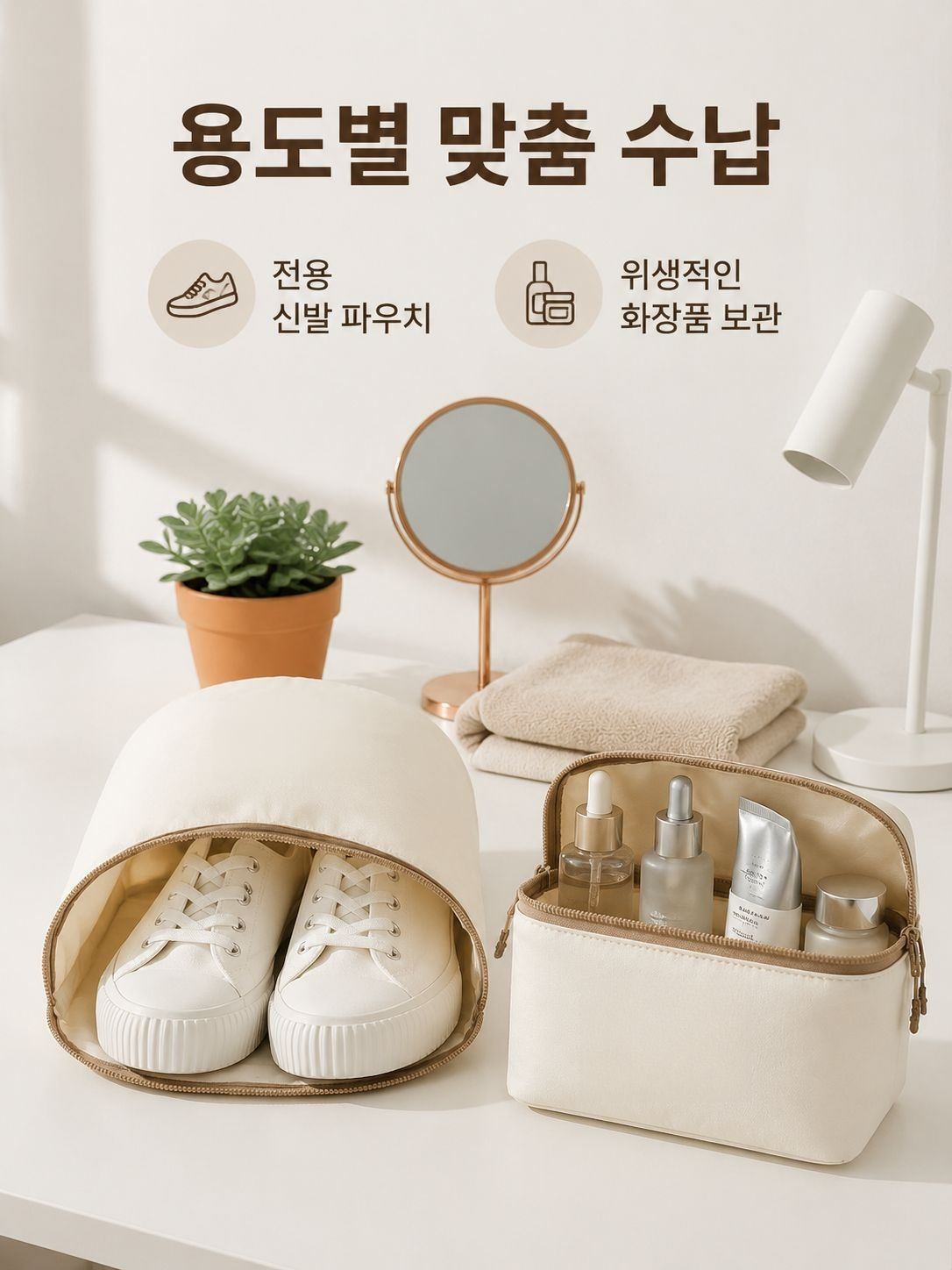 여행용 수납 파우치 세트