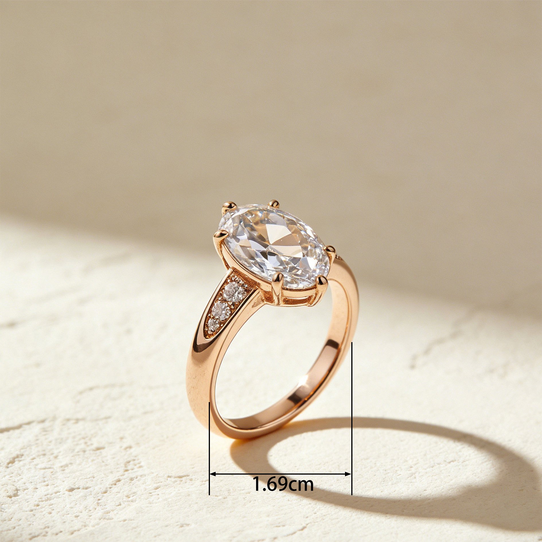 Stylischer Ring für Damen und Herren