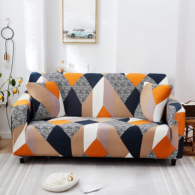 Retro Luxury Stretch Thin Sofa Cover