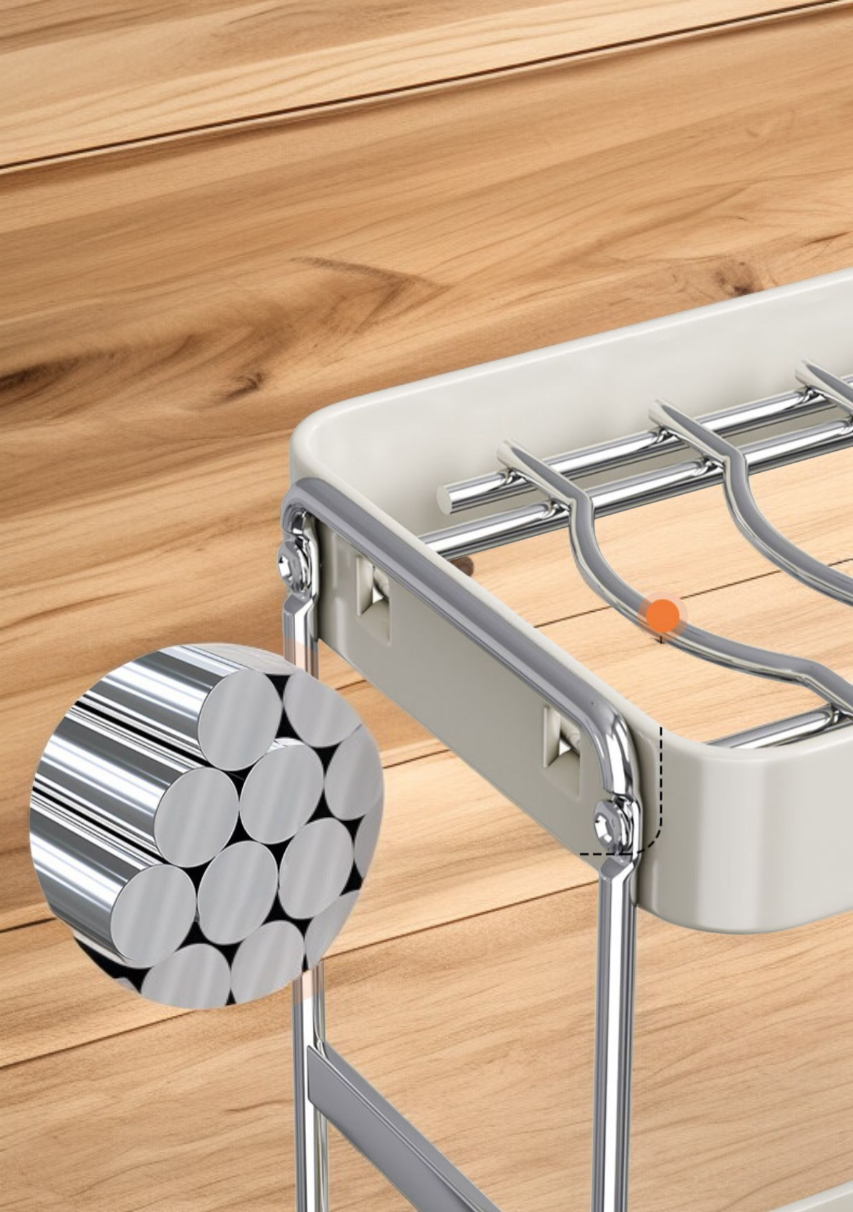 مصفاة أطباق جديدة تسهل تجفيف الصحون