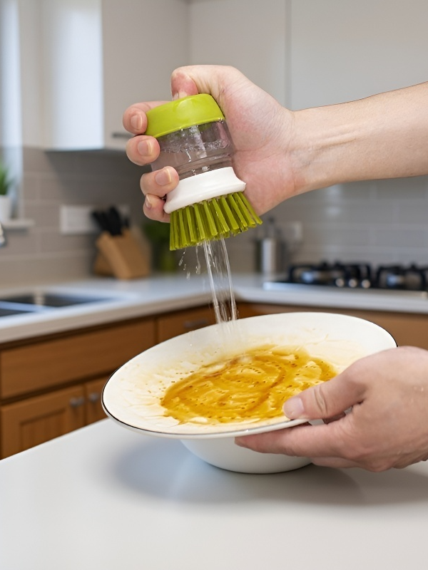 자동주액세척수세척솔 가정용냄비세척솔 주방솔