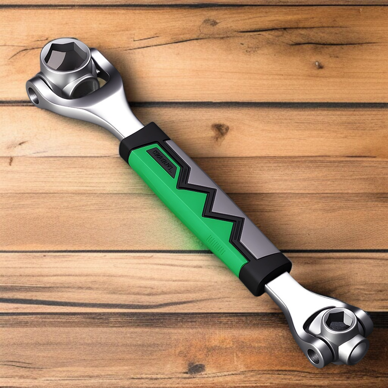 Llave Herramienta Universal 8 en 1 Resistente y Multifuncional