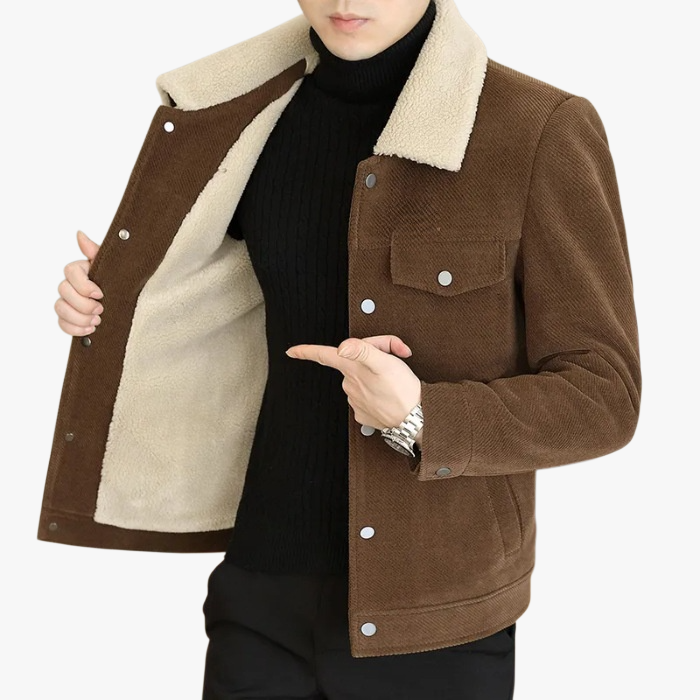 패션 긴팔 점퍼 기모 도톰 남성 코트 칼라 점퍼 패딩 청년 점퍼