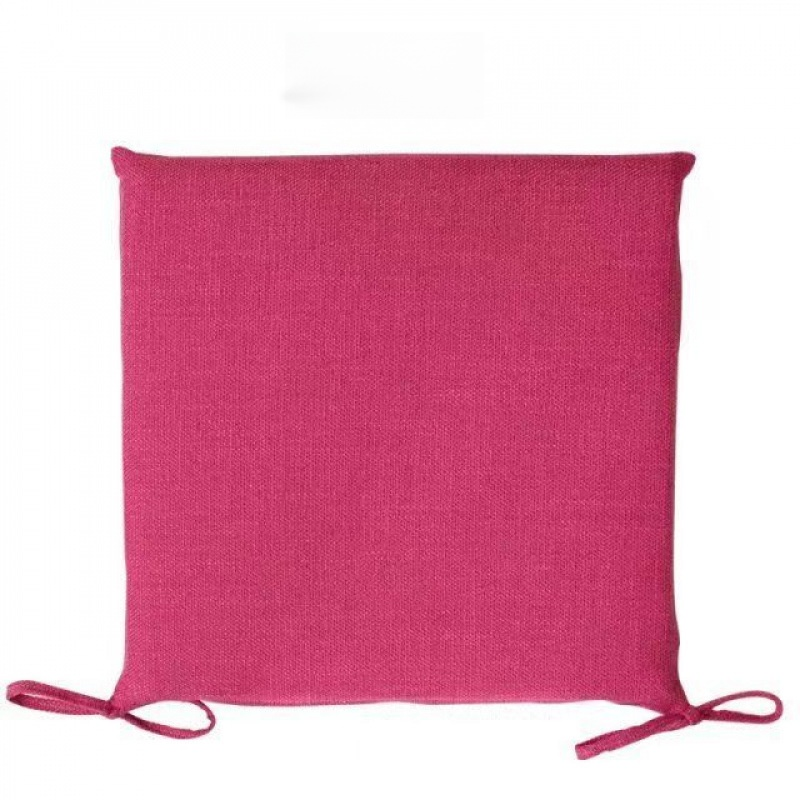 Detachable Washable Simple Linen Chair Cushion, Thickened and Breathable Seat Pad