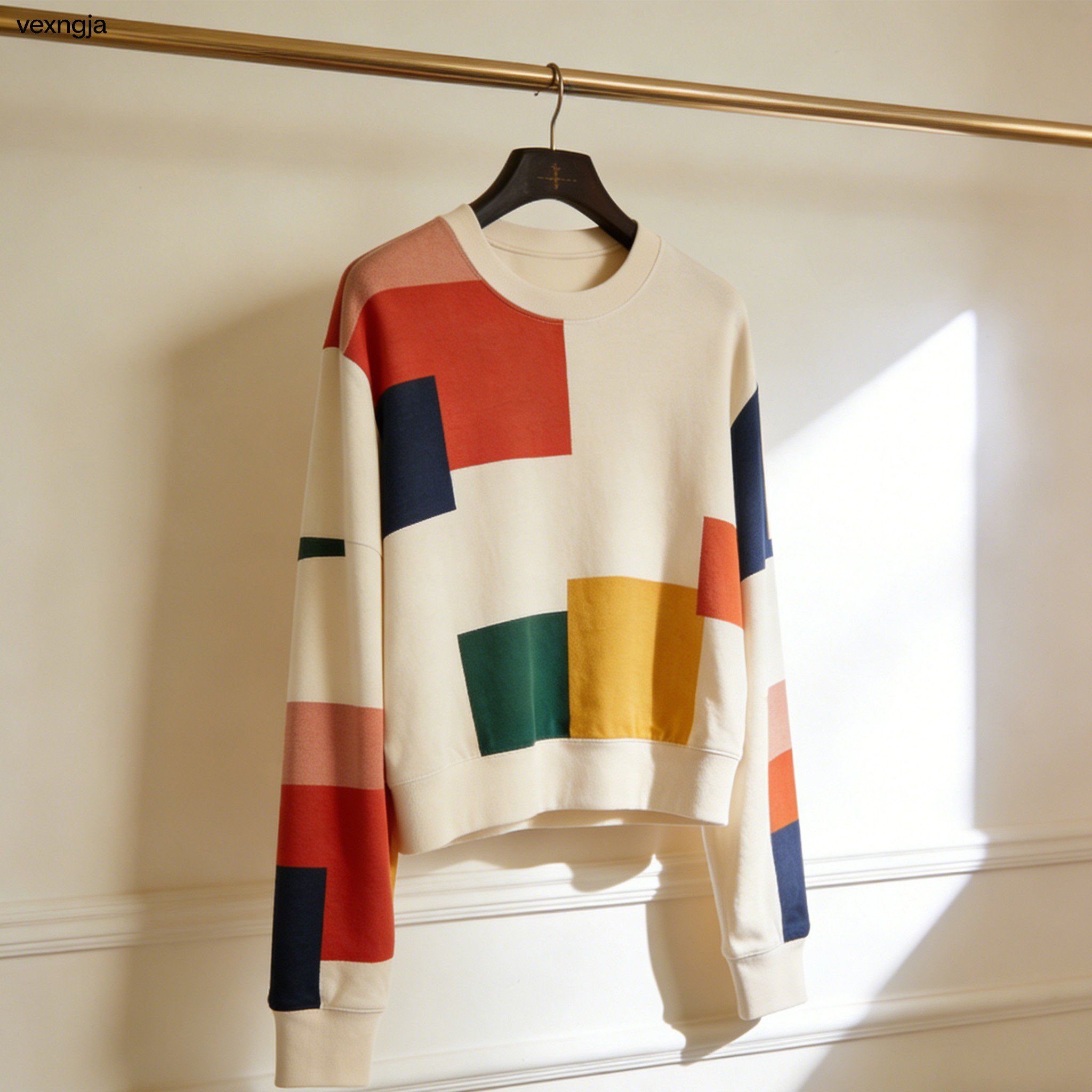 Back design of Korean fashion loose top