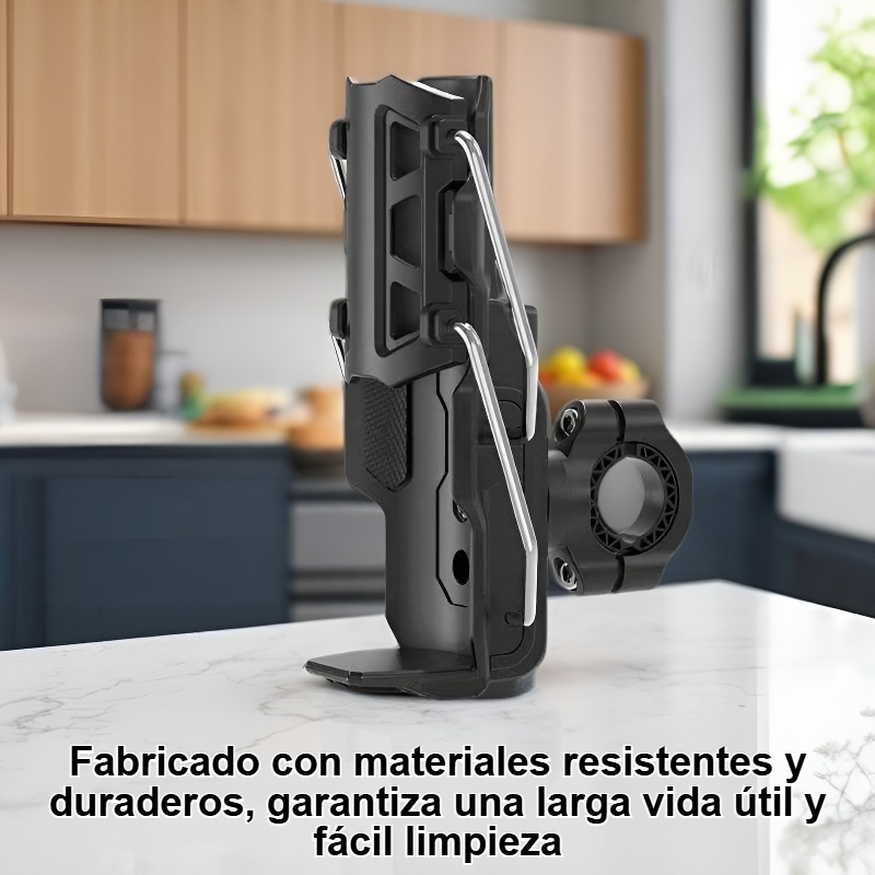 Soporte Universal para Tazas instalado en cocina moderna