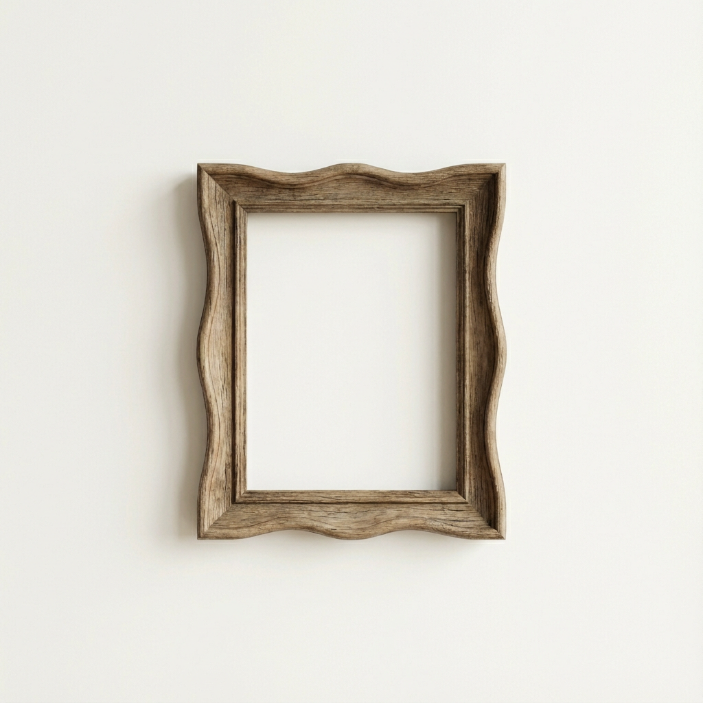 กรอบรูปไม้สไตล์วินเทจตั้งโต๊ะ