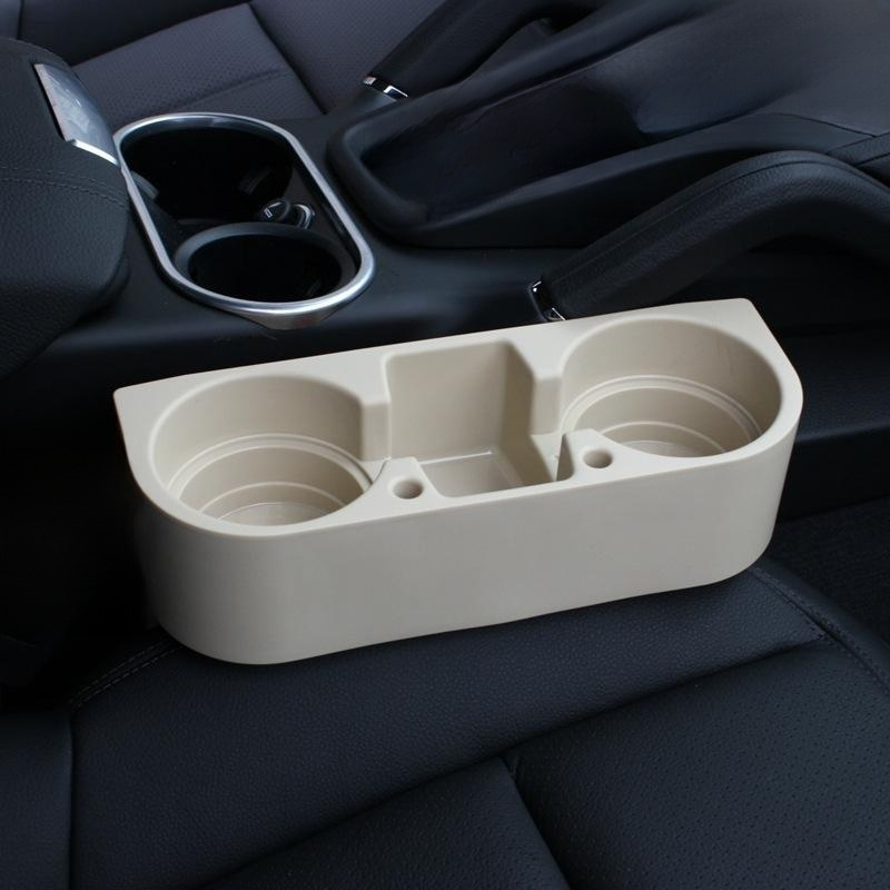 3in1車用シート隙間収納ボックス＆防漏カップホルダー