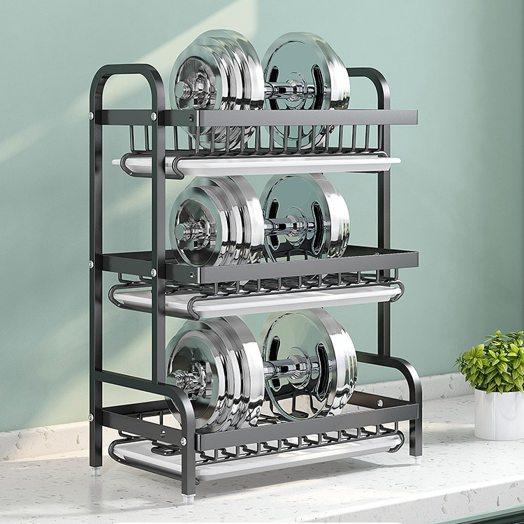 Multifunktionaler Küchenständer für Schalen und Essstäbchen