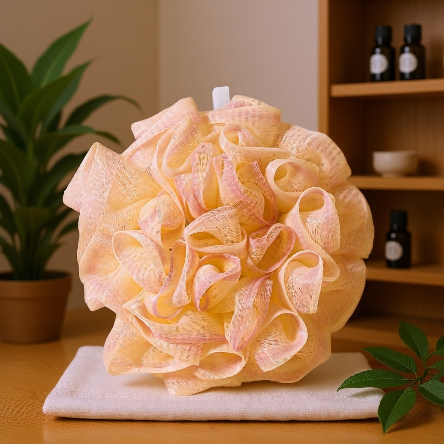 2 in 1 ソープバススポンジ