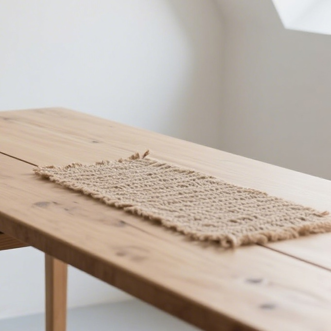 Mesa multifuncional de nogal negro: comedor, oficina y escritorio