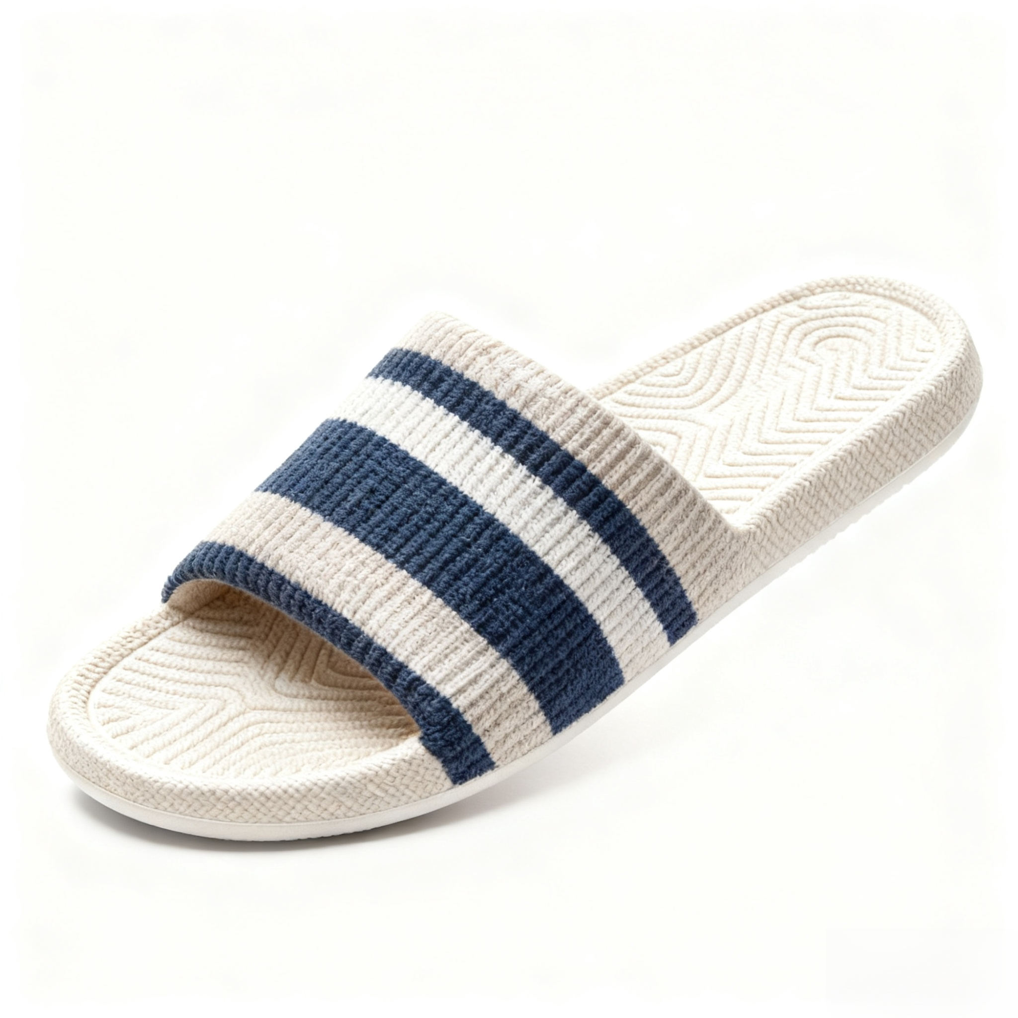  통기성 린넨 거실 슬리퍼